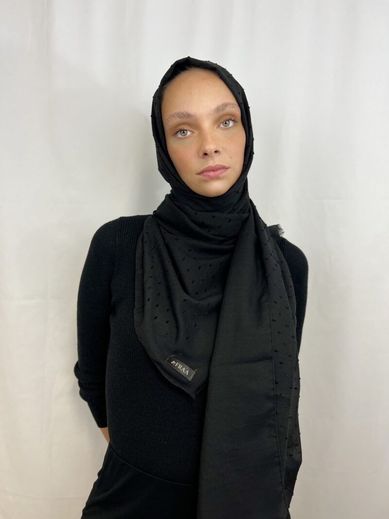 Punto Nero – Zwart Scarf Hijabzwart Scarf Hijabshoppenvooriedereen