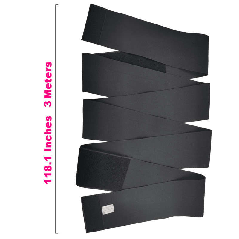Buikband Wrap- Wrap Waisttrainer 4 En 3 Meterbuikbandshoppenvooriedereen
