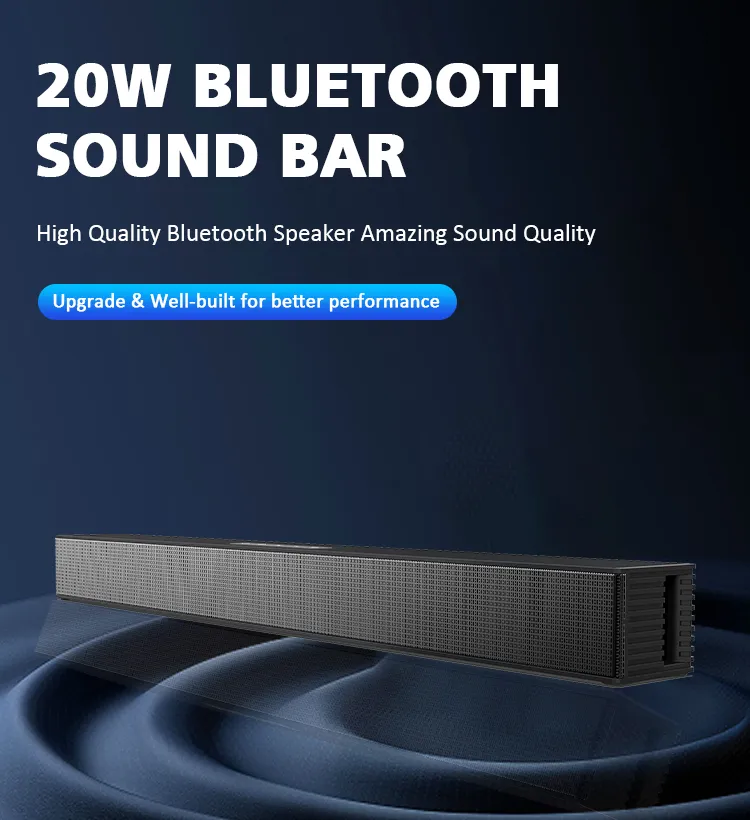 Draadloze Tv Soundbar Bs-18 – Bluethoothdraadloze Tv Soundbarshoppenvooriedereen