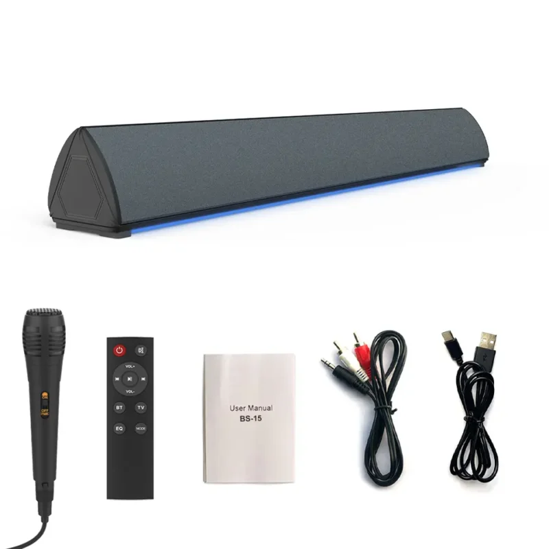 Karaoke Soundbar Met Microfoonkaraoke Soundbarshoppenvooriedereen