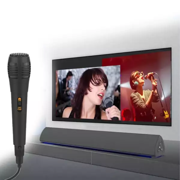 Karaoke Soundbar met microfoonkaraoke soundbarShoppenvooriedereen
