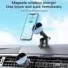 Telefoonhouder & draadloze oplader auto met magneettelefoonhouderShoppenvooriedereen