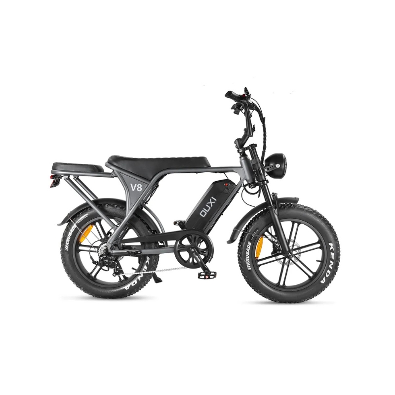 Ouxi V8 3.0 E-bike inclusief gratis alarm, achterzitje en voetsteuntjes - Afbeelding 8