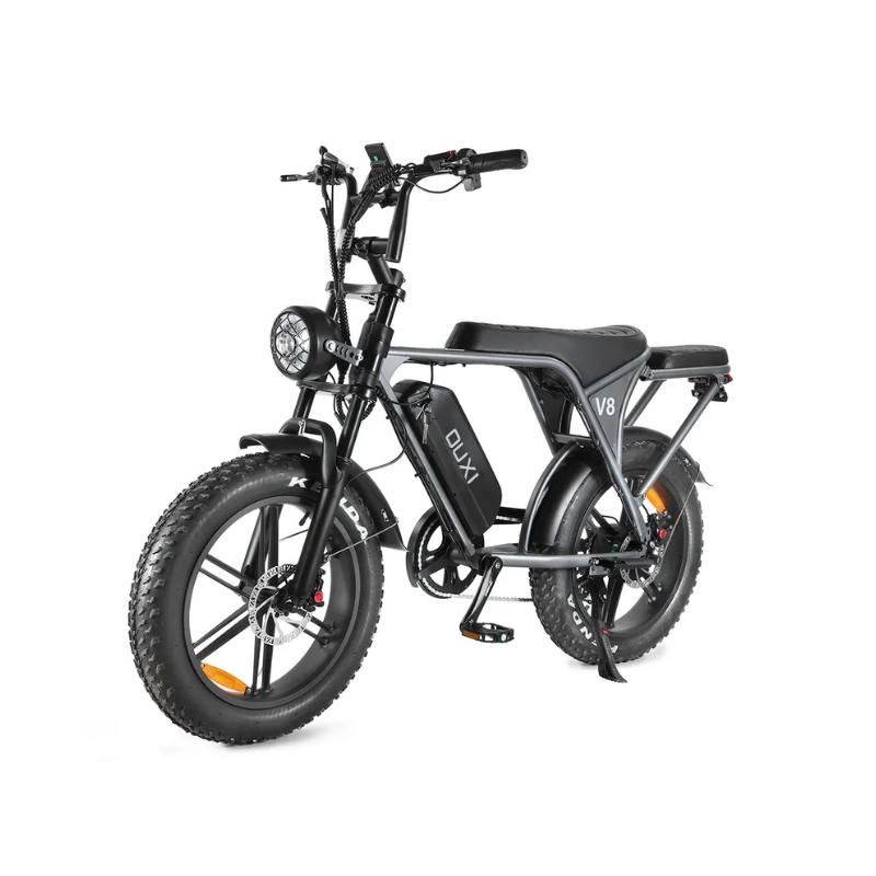 Ouxi V8 3.0 E-bike inclusief gratis alarm, achterzitje en voetsteuntjes - Afbeelding 9