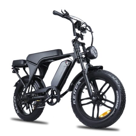 Ouxi V8 5.0 fatbike inclusief gratis alarm , achterzitje en voetsteuntjes en tas en pomp