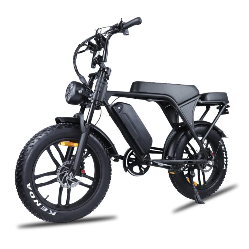 Ouxi C80 V8 5.0 fatbike inclusief gratis alarm , achterzitje en voetsteuntjes en tas en pomp - Afbeelding 5