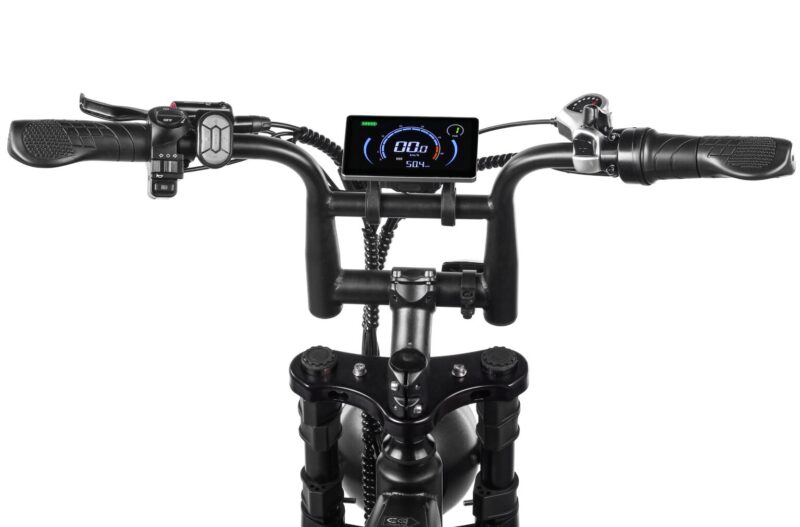 OUXI V8 Max 5.0 Dubbele accu inclusief gratis alarm, achterzitje en voetsteuntjes - Afbeelding 6