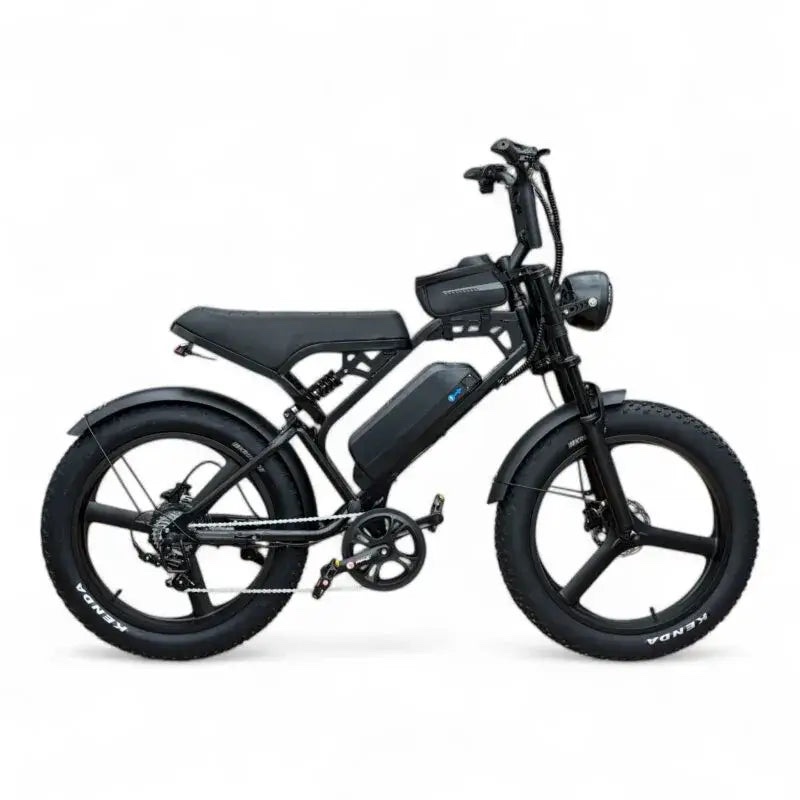 V20 Max E-bike fatbike 24 Inch Wielen inclusief gratis telefoon tas en voetsteuntjes