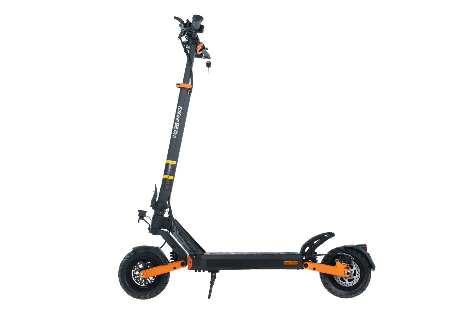 Kukirin G2 Pro – Europese VersieKrachtige, opvouwbare elektrische step met topsnelheid 25 km/u, 500W motor, en 48V 15.6Ah accu voor een bereik tot 65 km. Uitgerust met 9 inch off-road banden voor elk terrein.✅ Geschikt voor kentekenaanvraag vanaf 01-07.