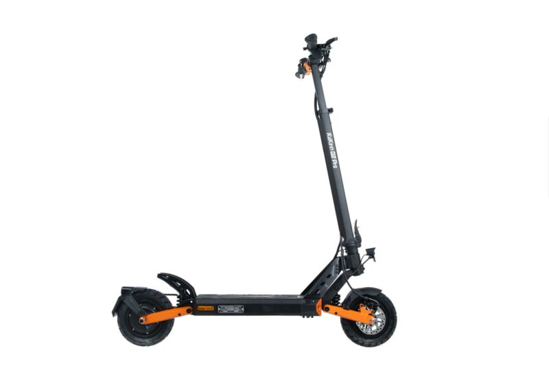 Kukirin G2 Pro – Europese VersieKrachtige, opvouwbare elektrische step met topsnelheid 25 km/u, 500W motor, en 48V 15.6Ah accu voor een bereik tot 65 km. Uitgerust met 9 inch off-road banden voor elk terrein.✅ Geschikt voor kentekenaanvraag vanaf 01-07. - Afbeelding 5