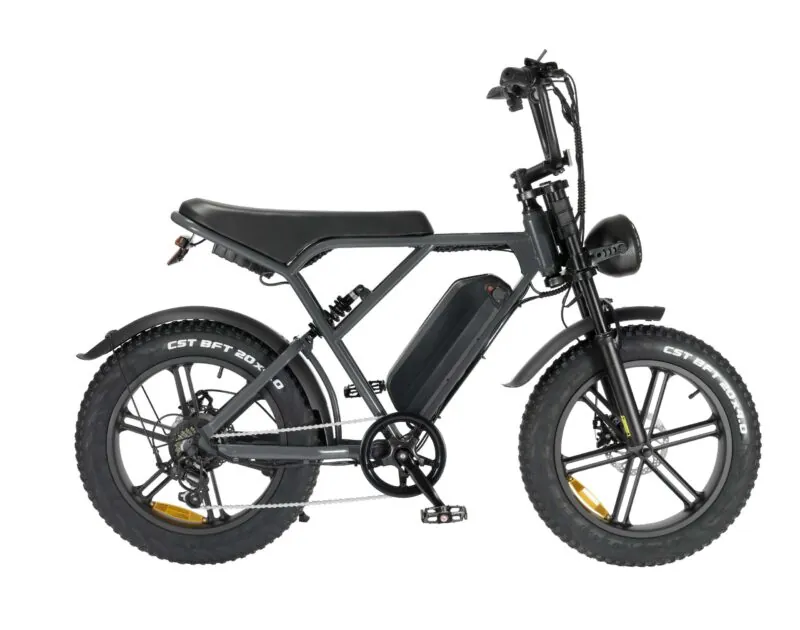 Ouxi H9 4.0 fatbike inclusief gratis alarmsysteem, voorrek en voetsteuntjes. - Afbeelding 4