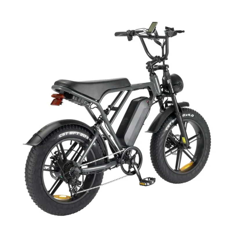 Ouxi H9 4.0 fatbike inclusief gratis alarmsysteem, voorrek en voetsteuntjes. - Afbeelding 6
